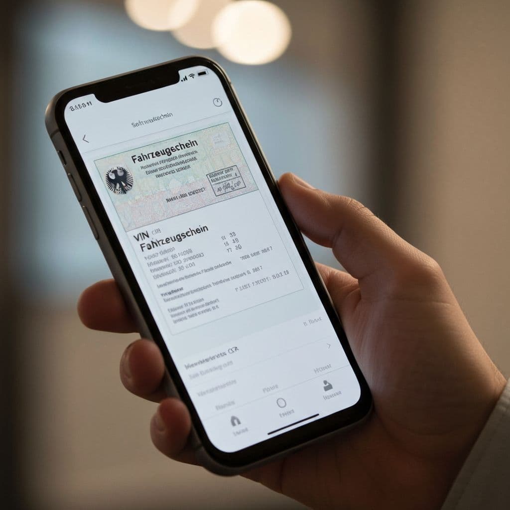 Fahrzeugschein-Scanner